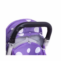 New Baby Pram Stroller Armrest Cover Case PU Leather Protective Cover For Armrest Handle Wheelchairs Foldable And Washable - black