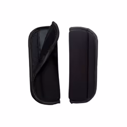 Baby Safety Car Seat Belt Shoulder Cover Protector Crotch Pad for Stroller Highchair Ptotection Accessories - 2pcs with velcr ...