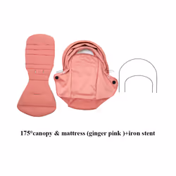 175 Stroller Hood&Seat Liner For Babyzen Yoyo Canopy Cover Cushion Fit YOYO2/YOYA Pram Sunshade 1:1 Fabric Stroller Accessori ...