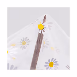Universal Pram Net Baby Sunshades Mosquito Net Buggys Insect Net Fly Net Protection Cover for Stroller Pushchair - Black Star