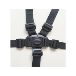 Universal Baby 5 Point Harness Safe Belt Seat Belts for Stroller High Chair Pram Buggy Children Kid Pushchair - Black