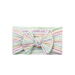 1pcs Bow Baby Head Band for Children Print Baby Headbands Newborn Cable Headband Turban Kids Headwear Baby Hair Accessories - print-3