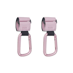 Carabiner Stroller Hooks Pushchair Hook Mommy-Bag Hanging Hook Bike Accessory - 2pcs pink