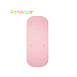 Fation Comfortable Baby Stroller Pad Four Seasons General Soft Seat Cushion Child Cart Seat Mat Kids Pushchair Cushion For - pink