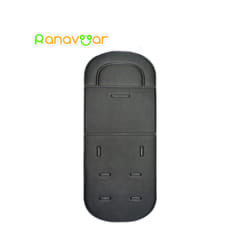 Fation Comfortable Baby Stroller Pad Four Seasons General Soft Seat Cushion Child Cart Seat Mat Kids Pushchair Cushion For - black