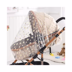 Universal Pram Net Baby Sunshades Mosquito Net Buggys Insect Net Fly Net Protection Cover for Stroller Pushchair - White Dais ...