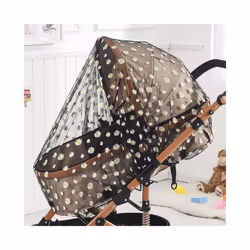 Universal Pram Net Baby Sunshades Mosquito Net Buggys Insect Net Fly Net Protection Cover for Stroller Pushchair - Black Dais ...