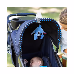 Baby Colorful Car Seat Accessories Plastic Pushchair Toy Clip Pram Stroller Peg To Hook Cover Blanket Mosquito Net Clips - Black 4 psc