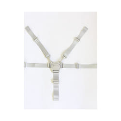 Universal Baby High Chair Harness Baby 5-Point Harness Safety Belt For Stroller Pram Children Kid Pushchair Child Dining - Gray push-button