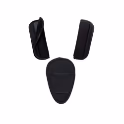Baby Safety Car Seat Belt Shoulder Cover Protector Crotch Pad for Stroller Highchair Ptotection Accessories - 3pcs with velcr ...