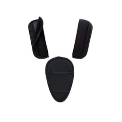 Baby Safety Car Seat Belt Shoulder Cover Protector Crotch Pad for Stroller Highchair Ptotection Accessories - 3pcs with velcro