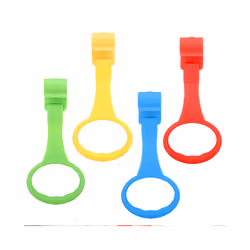 Baby Learning to Stand Hand-Pull Ring Sling Ring Play Bed Bed Car Hook Suitable for 0-3 Years Old Babies - 4pcs