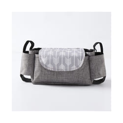 Stroller Bag Pram Organizer Baby Accessories Cup Holder Cover Newborns Trolley Portable Travel Car Bags For Carriages Universal - 30x12x17cm Pink
