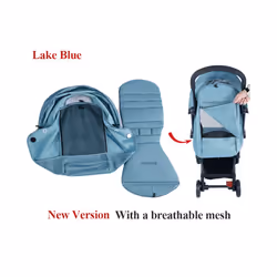 175 Stroller Hood&Seat Liner For Babyzen Yoyo Canopy Cover Cushion Fit YOYO2/YOYA Pram Sunshade 1:1 Fabric Stroller Accessori ...
