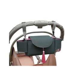 Stroller Bag Pram Organizer Baby Accessories Cup Holder Cover Newborns Trolley Portable Travel Car Bags For Carriages Universal - 35x11x15cmTI845