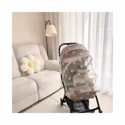 NEW Summer Mosquito Net Baby Stroller Pushchair Mosquito Insect Shield Net Safe Infants Protection Mesh Stroller Accessories - White