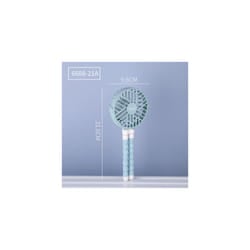 Fan for Cart Stroller Fan Portable Outdoor Fan Clip On for Baby 600mAh USB Rechargeable Handheld Electric Fan for Home 3 - BLUE