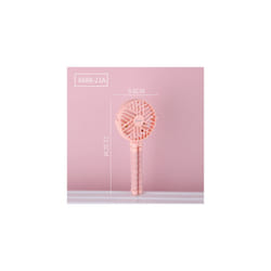 Fan for Cart Stroller Fan Portable Outdoor Fan Clip On for Baby 600mAh USB Rechargeable Handheld Electric Fan for Home 3 - PINK