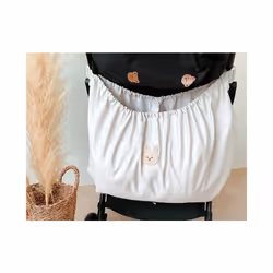 Reusable Washable Baby Milk Bottle Diapers Pouch Outdoor Travel Stroller Hanging Storage Organizer Nappy Storage Bag - Beige  ...