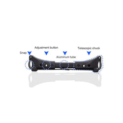3Pcs Twin Baby Stroller Connector Universal Joints Triplets Quadruplets Infant Cart Secure Straps Adjustable Linker Hook - 1pc sample