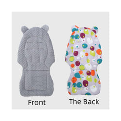 Baby Stroller Seat Pad Double Cotton Seat Pad Sided Seat Cushion  Infant Child Cart Mattress Mat Stroller Accessories - B