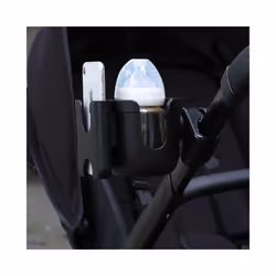 Cup Holder For Stroller Phone Holder Milk Bottle Support For Outing Anti-Slip Design Universal Pram Baby Stroller Accessories - single cup holder