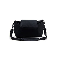 Pram Stroller Organizer Bag Diaper Bags Nursing Stroller Bag Stroller Accessories Stroller Cup Holder Cover With Shoulder - black