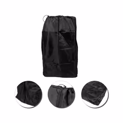 Stroller Bag Travel Gate Check Carrier Airplane Luggage Carrying Storage Cover Suitcase Carseat Carry Pushchair - Black