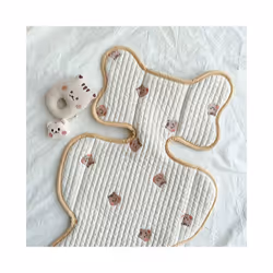 Baby Stroller Liner Breathable Newborn Car Seat Cushion Changing Nappy Pad Summer Kids Pram Accessories - squirrel