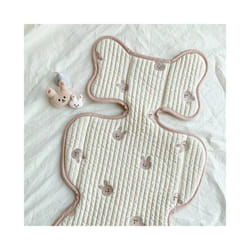 Baby Stroller Liner Breathable Newborn Car Seat Cushion Changing Nappy Pad Summer Kids Pram Accessories - rabbit