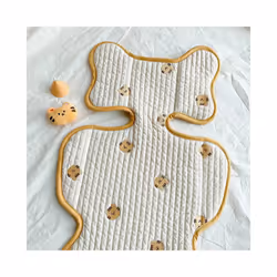 Baby Stroller Liner Breathable Newborn Car Seat Cushion Changing Nappy Pad Summer Kids Pram Accessories - tiger