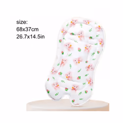 Baby Stroller Seat Cushion Kids Cotton Breathable Prams Cart Mat Pushchair Soft Mattress Infant Pad Travel Stroller Accessor ...