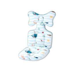 Baby Stroller Seat Pad Baby Car Seat Cushion Cotton Seat Pad Infant Child Cart Mattress Mat Stroller Accessories - C
