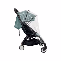 Baby Stroller Rain Cover Waterproof EVA Cover Compatible with Yoyo Yoyo2 Yoya Stroller Accessories - transparent