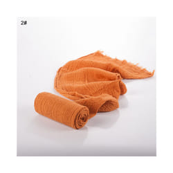 Stretch Baby Photography Props Blanket Wraps Organic Cotton Wrap Soft Infant Newborn Photo Wraps Cloth Accessories 40*180cm - 2