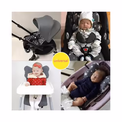 Baby Stroller Seat Pad Baby Car Seat Cushion Cotton Seat Pad Infant Child Cart Mattress Mat Stroller Accessories - D