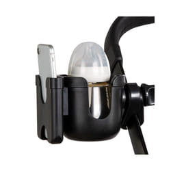Baby stroller accessories baby bottles rack for baby cup holder trolley child car bicycle quick release water bottle holder - 2 in 1 Cup holder C