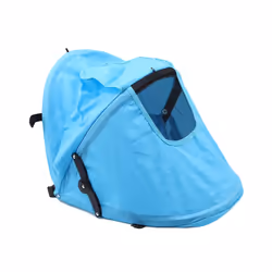 1pc Baby Stroller Sun Tent Pram Canopys Rain Sun Shade Cover Easy Install Sun Cover Folding Baby Carriage Sun Tent - black