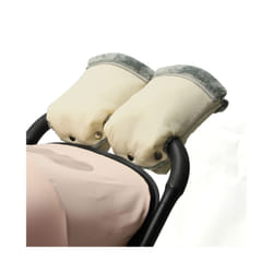 2pcs Winter Warm Stroller Gloves Waterproof Gloves Pram Accessory Stroller Mitten Winter Warm Gloves pram hand muff Mitten - Yellow