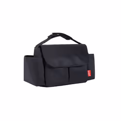 Baby Stroller Bag Pram Organizer Accessories Stroller Cup Holder Cover Trolley Organizer Pouch Travel Accessories - Black