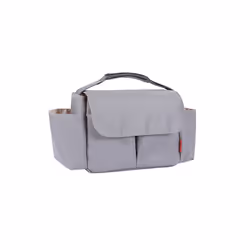 Baby Stroller Bag Pram Organizer Accessories Stroller Cup Holder Cover Trolley Organizer Pouch Travel Accessories - Gray