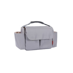 Baby Stroller Bag Pram Organizer Accessories Stroller Cup Holder Cover Trolley Organizer Pouch Travel Accessories - Gray