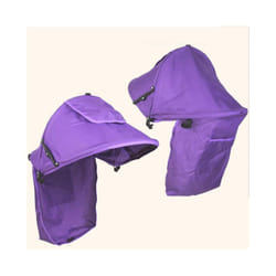 1pc Baby Stroller Sun Tent Pram Canopys Rain Sun Shade Cover Easy Install Sun Cover Folding Baby Carriage Sun Tent - Purple A