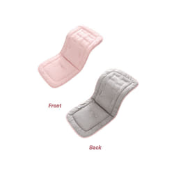 Comfortable Cotton Baby Stroller Pad Four Seasons General Soft Seat Cushion Child Cart Seat Mat Kids Pushchair Cushion For - gray pink