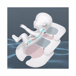 Baby Stroller Cushion Infant Car for Seat Insert for Head Body Support Pillow Pram Thermal Mattress Mesh Breathable Liner - WHITE