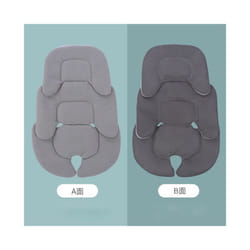 Baby Stroller Cushion Car Seat Insert Baby Stroller Seat Cushion Pillow Mattress Breathable Mesh Liner Mat Pram Thermal - 1pc Grey