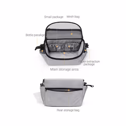 Stroller Bag Pram Stroller Organizer Baby Stroller Accessories Stroller Cup Holder Cover Baby Strollers Paquetes De Maternidad - GD220 gray