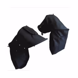 1pc Baby Stroller Sun Tent Pram Canopys Rain Sun Shade Cover Easy Install Sun Cover Folding Baby Carriage Sun Tent - Black A