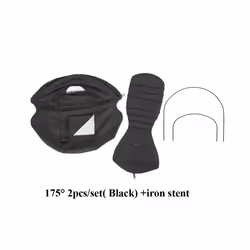 175 Stroller Hood&Seat Liner For Babyzen Yoyo Canopy Cover Cushion Fit YOYO2/YOYA Pram Sunshade 1:1 Fabric Stroller Accessori ...