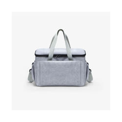 Stroller Organizer Bags Mummy Large Capacity Travel Hanging Bag Bottle Holder Pram Diaper Bags Baby Stroller Accessories - gray